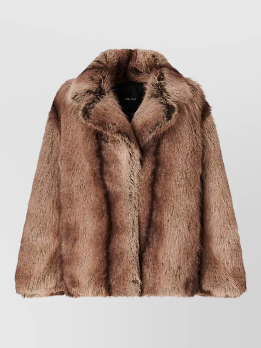 Pinko faux fur coat