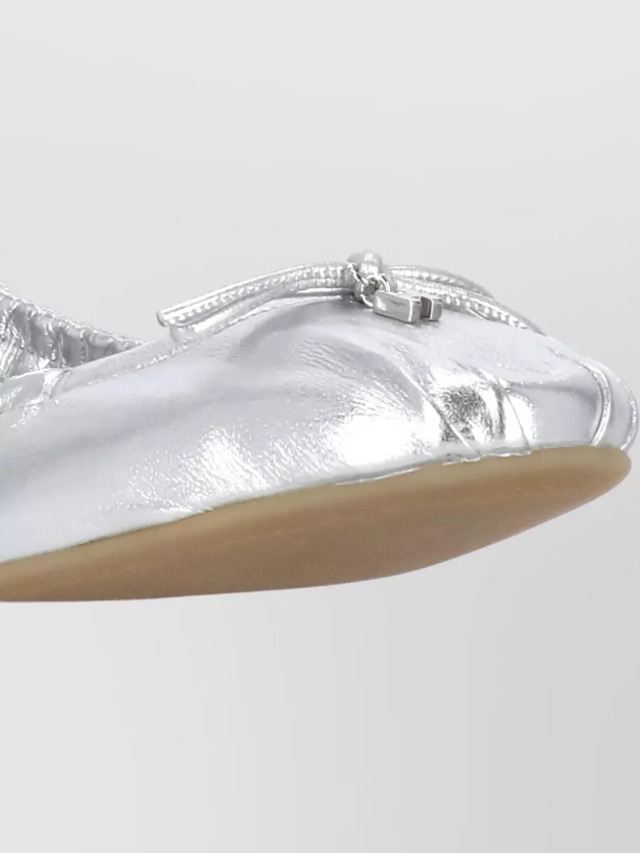Hogan Leather Ballerina Shoes