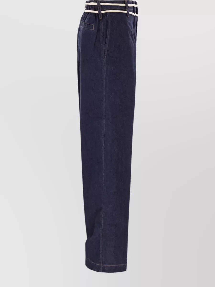 Sportmax Denim Straight-Leg Jeans