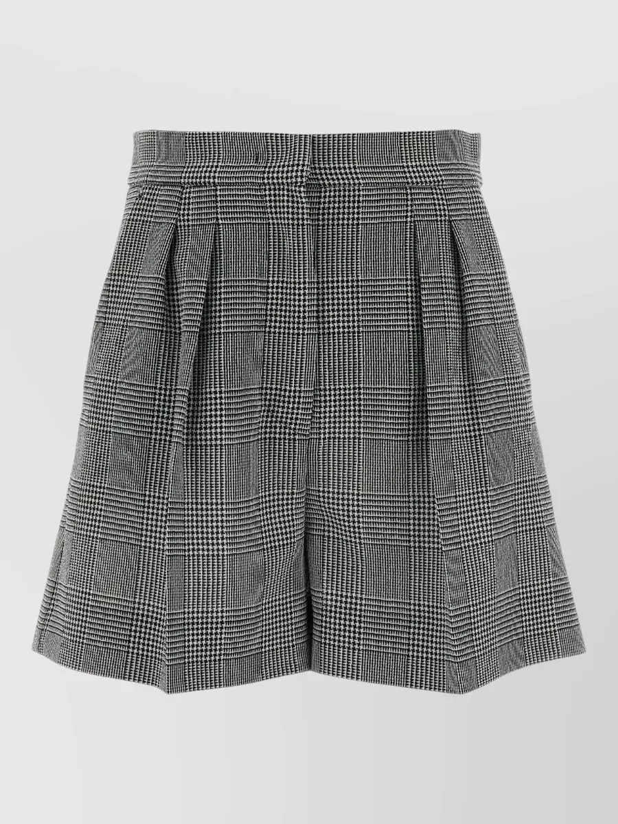 Max Mara virgin wool tailored shorts