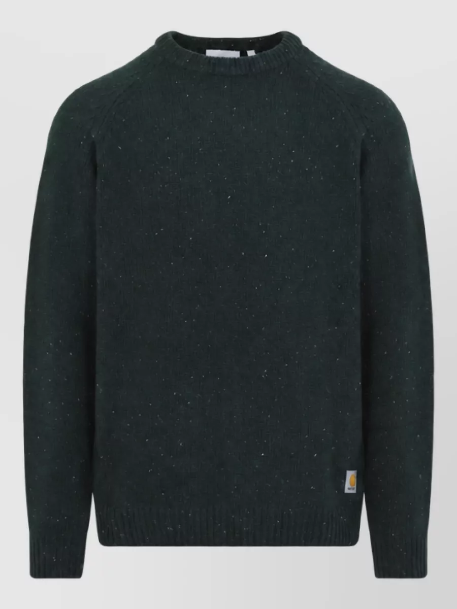 Carhartt Wip speckled crew-neck wool-blend jumper