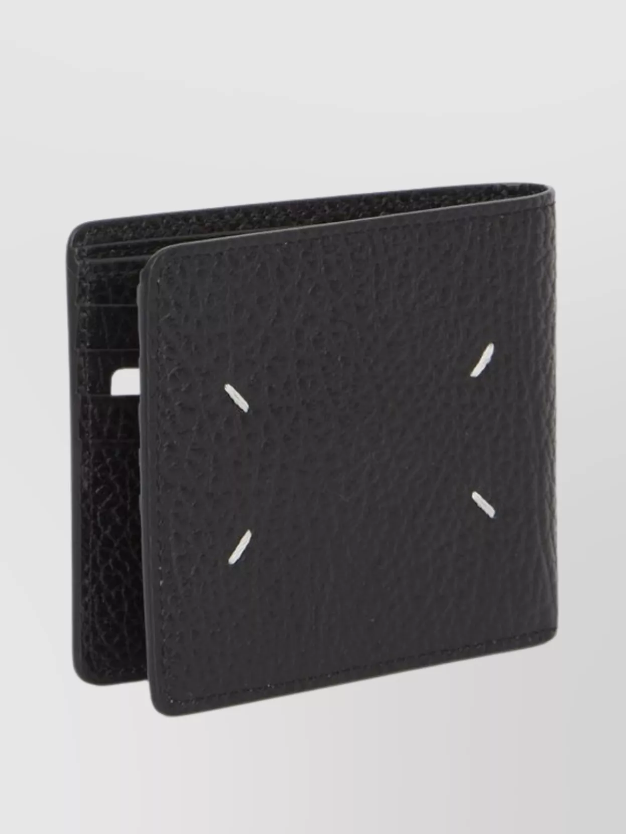 Maison Margiela Unique Detailing Folded Leather Wallet