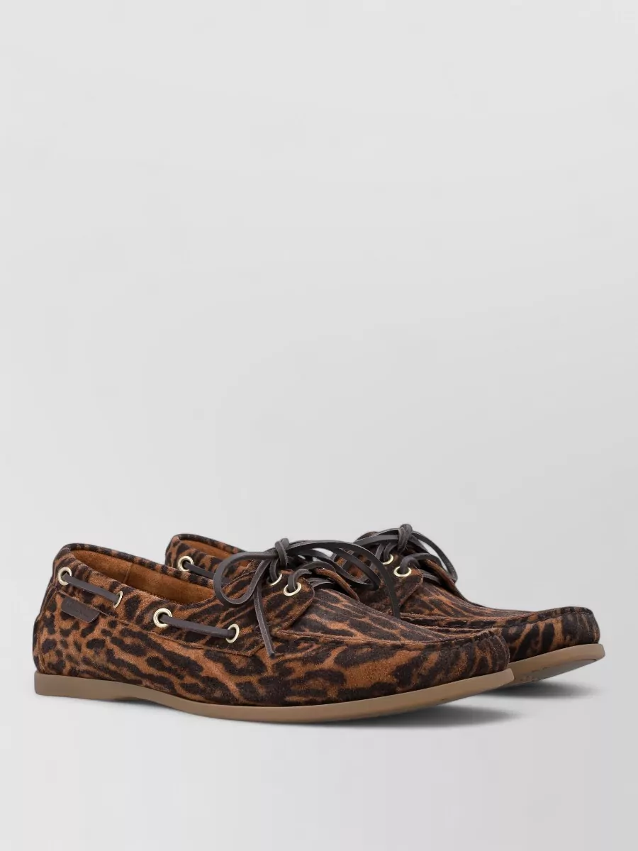 Tom Ford leather boat shoes
