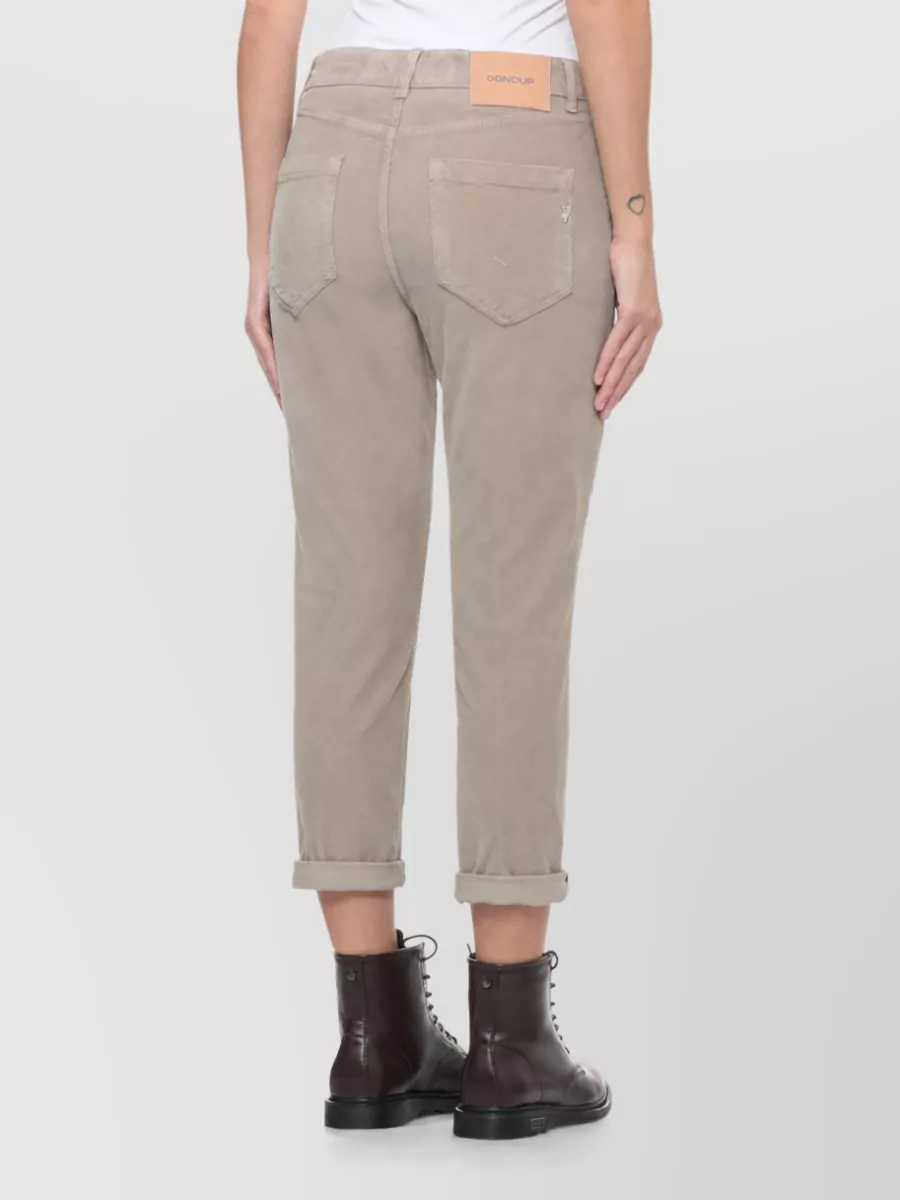 Dondup Corduroy Straight-Leg Trousers