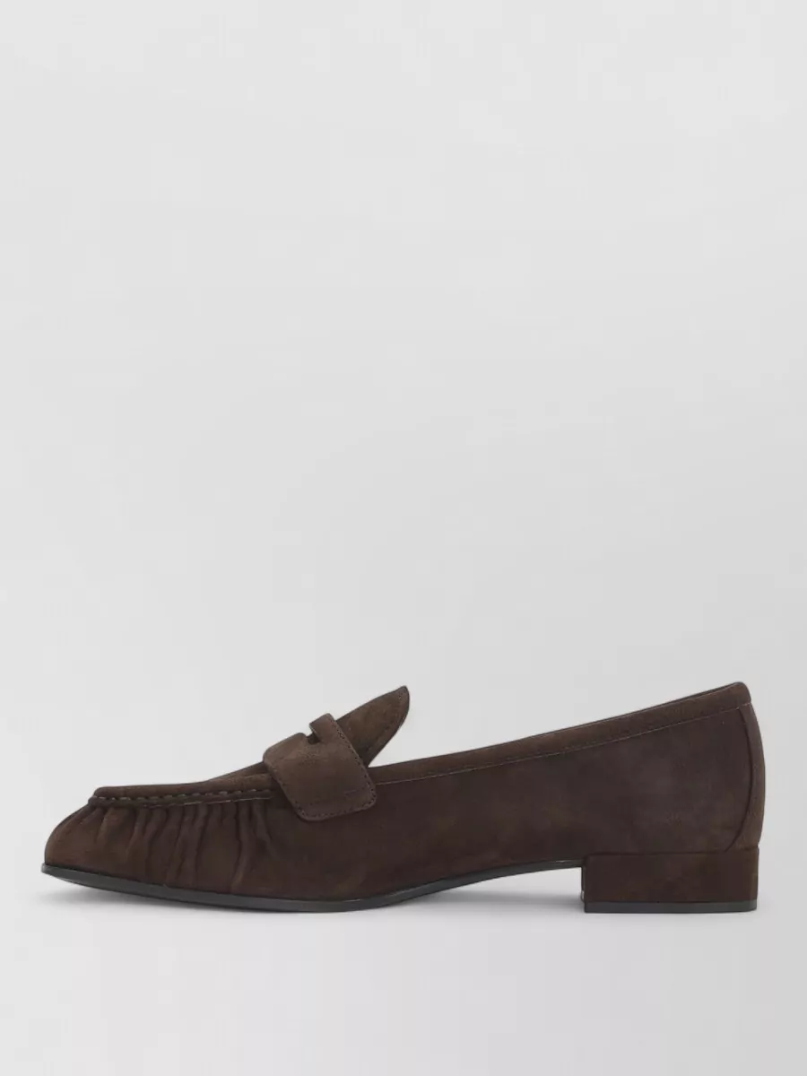 Prada Suede Loafers