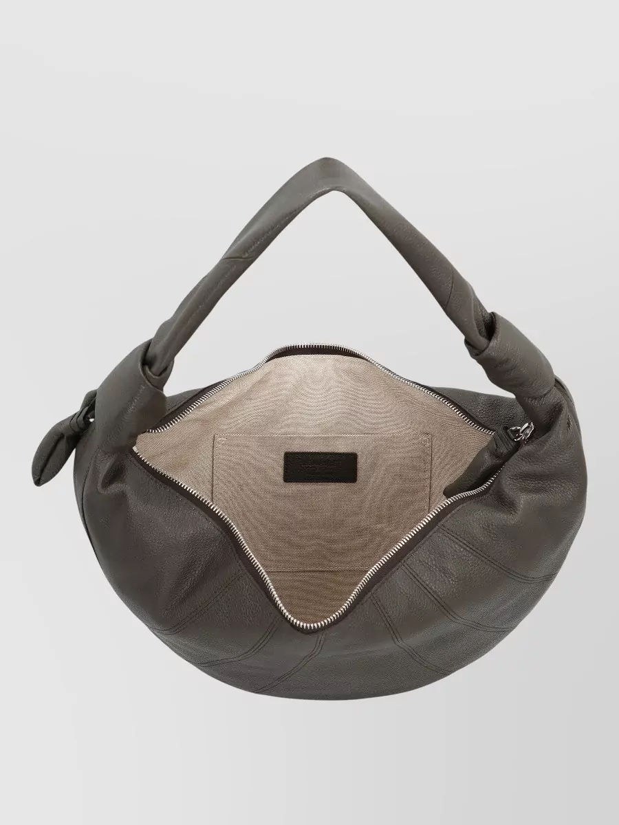 Lemaire Fortune Croissant Leather Shoulder Bag