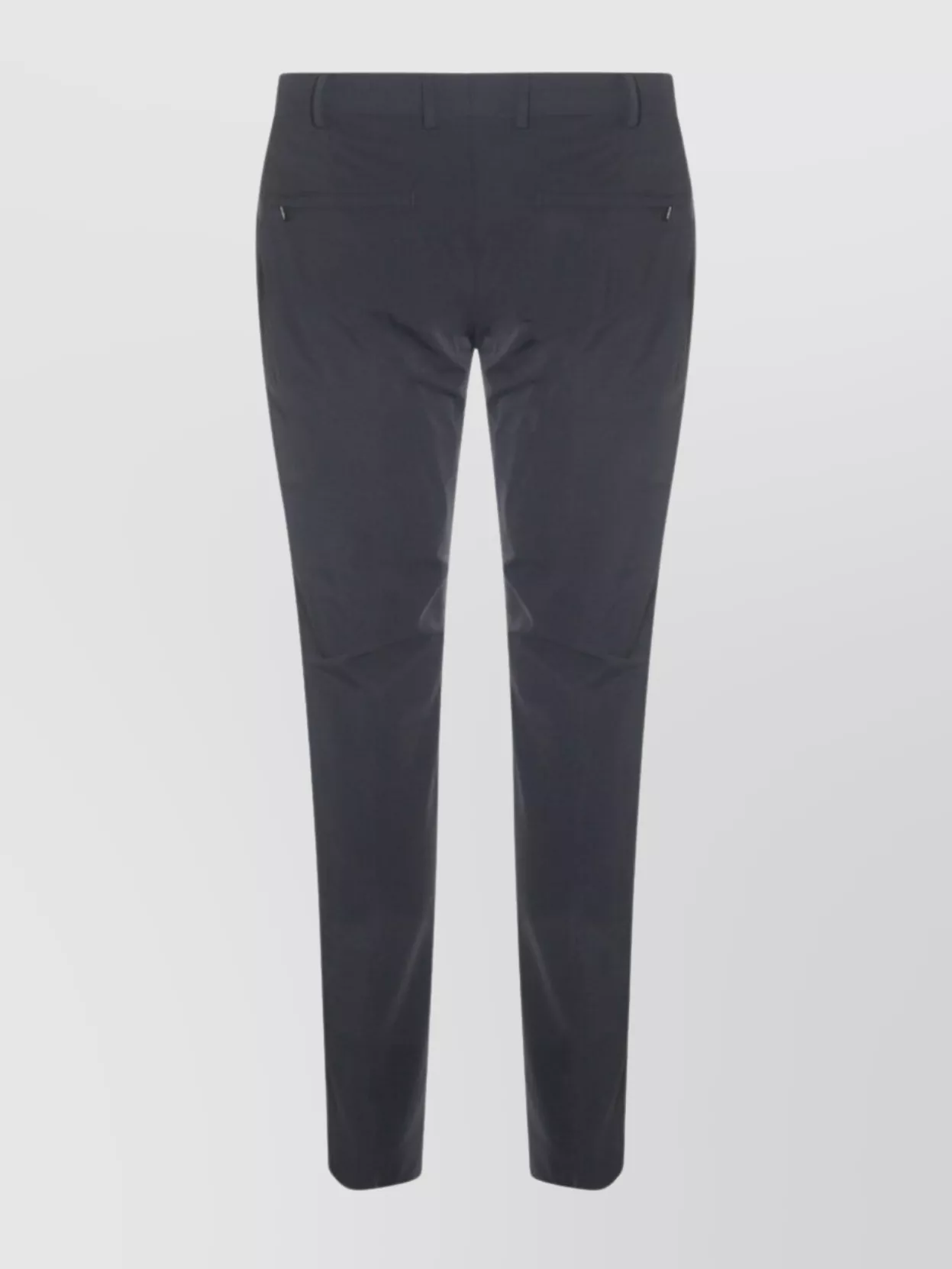 Pt Torino Trousers Back Side Pockets Loops In Black