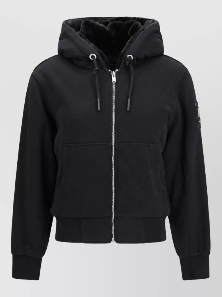 Moose Knuckles cotton sweatshirt jacket