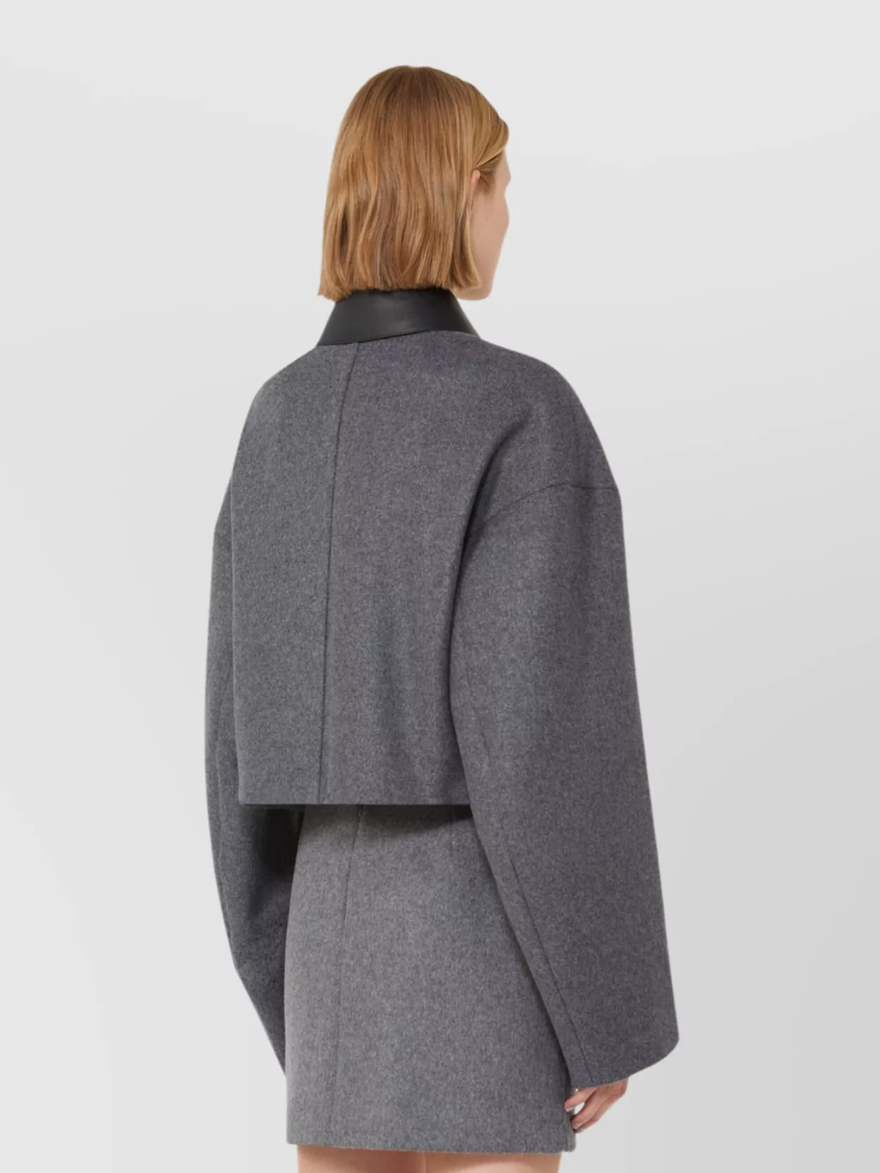 Sportmax Double-Knit Wool Cropped Jacket