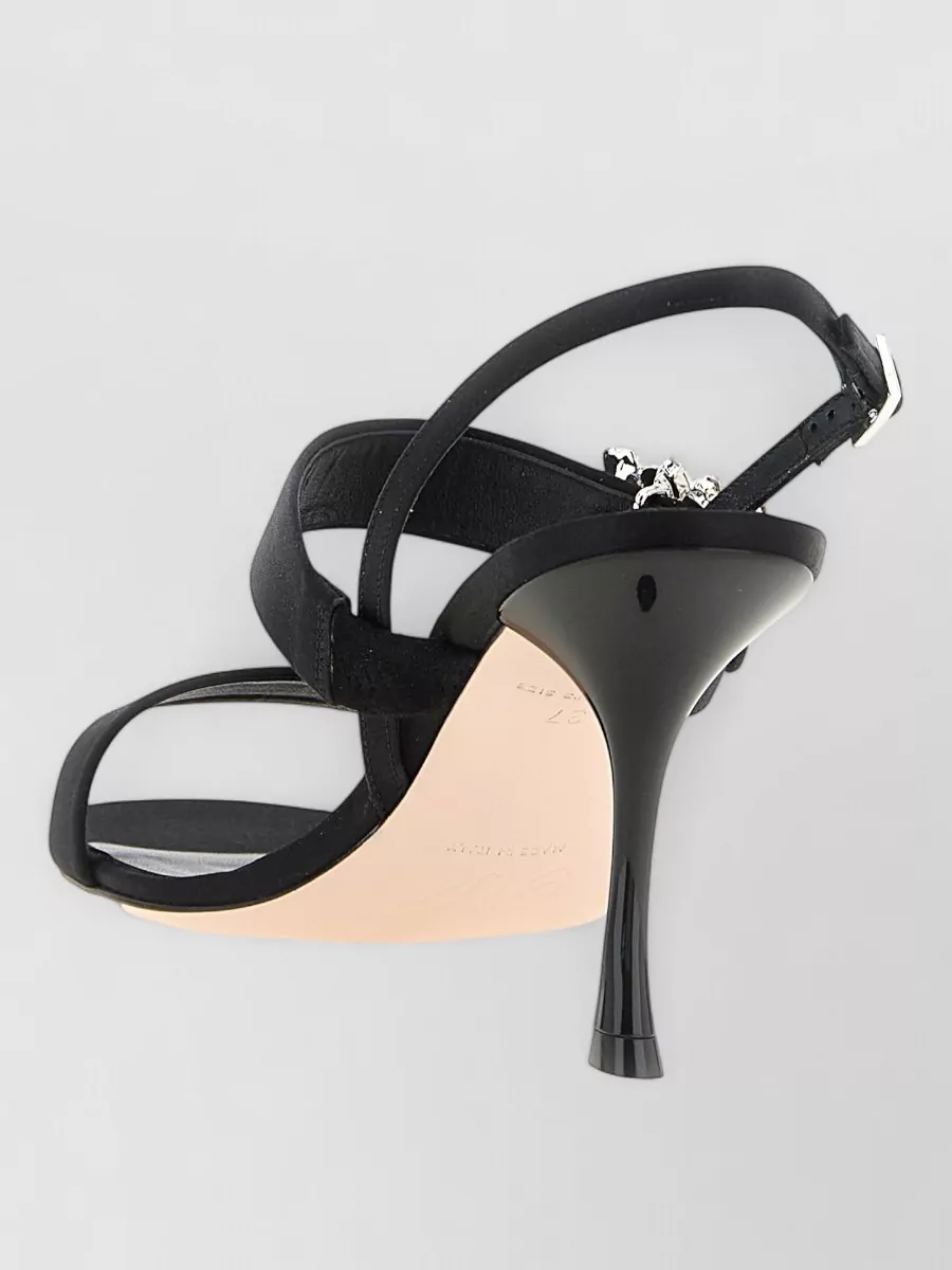 Roger Vivier Silk Satin High Heel Sandals