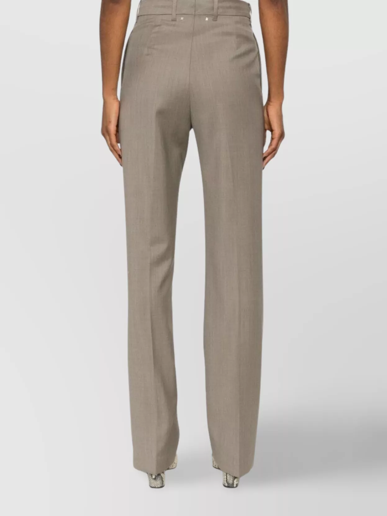Golden Goose Women's Straight Leg Trousers With Side Pockets