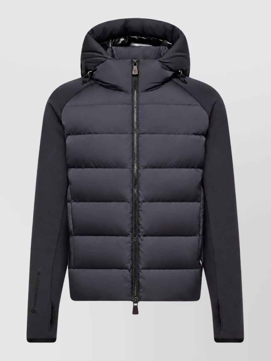 Moncler down hooded puffer jacket