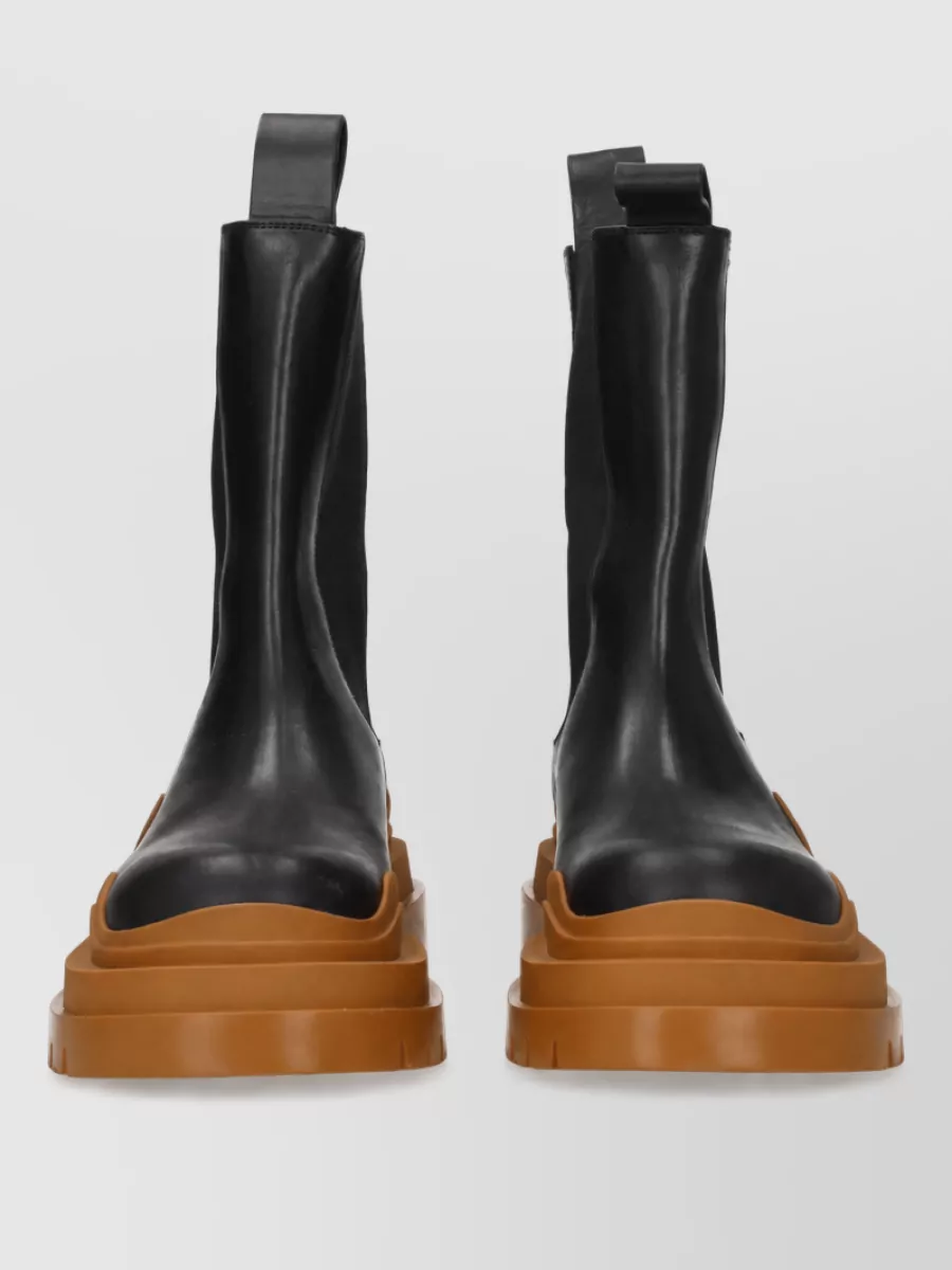 Bottega Veneta leather ankle boots