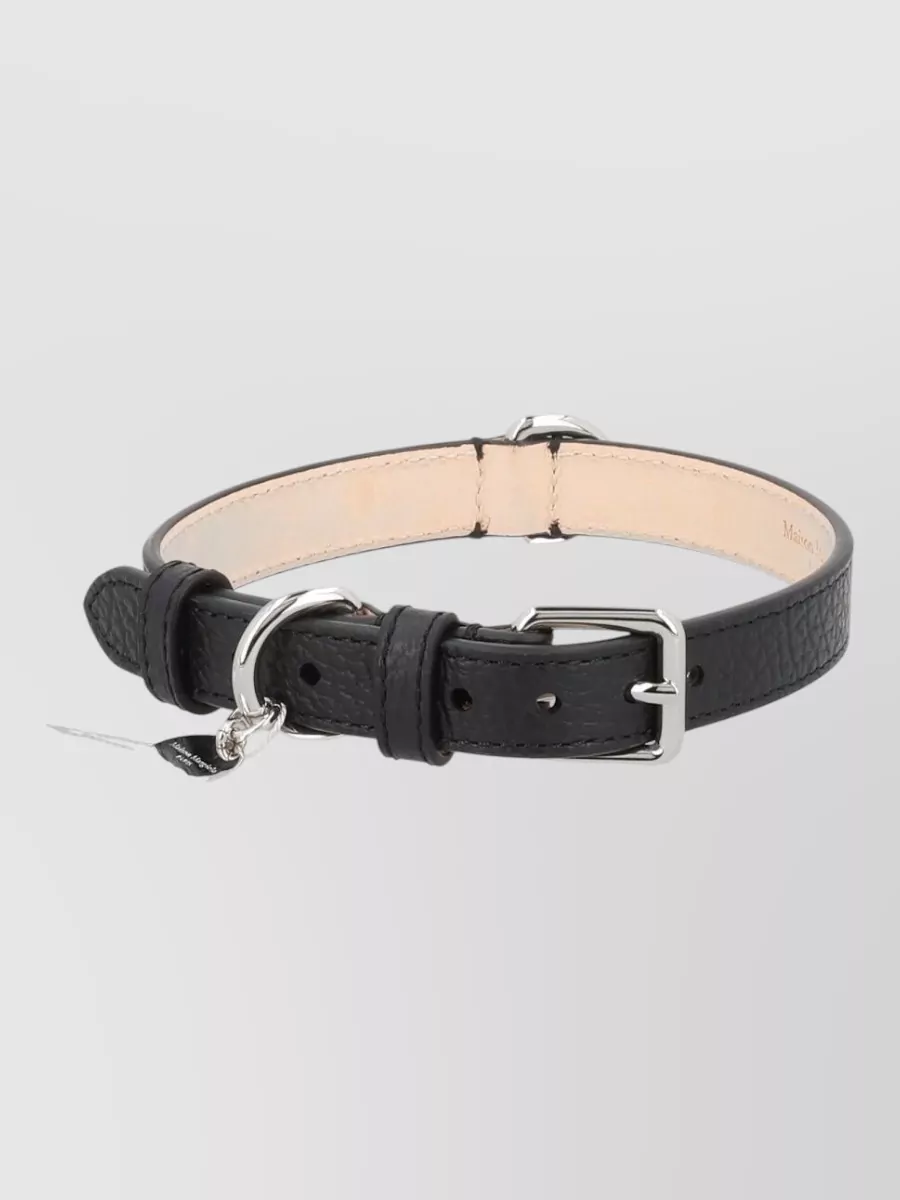 Maison Margiela leather charm keyring