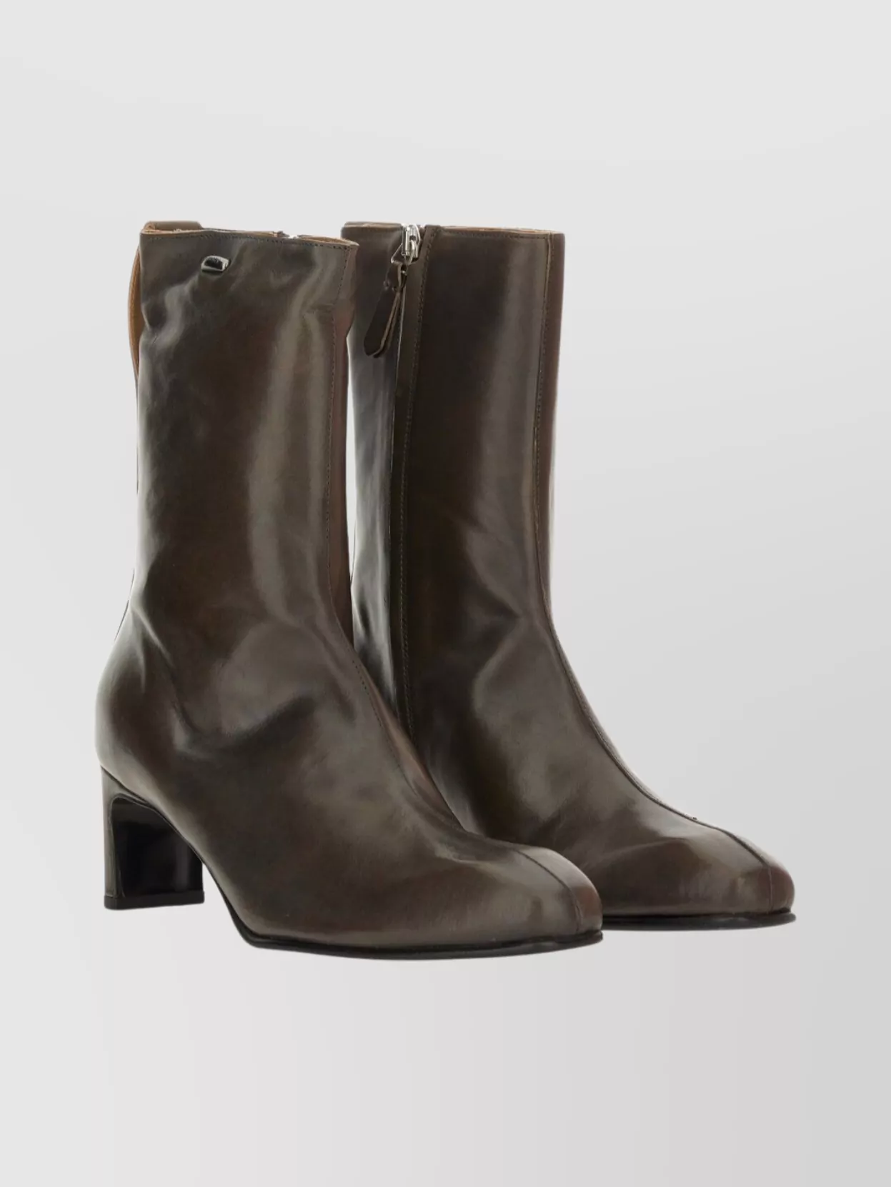 Our Legacy Ankle Boots With Square Toe And Block Heel