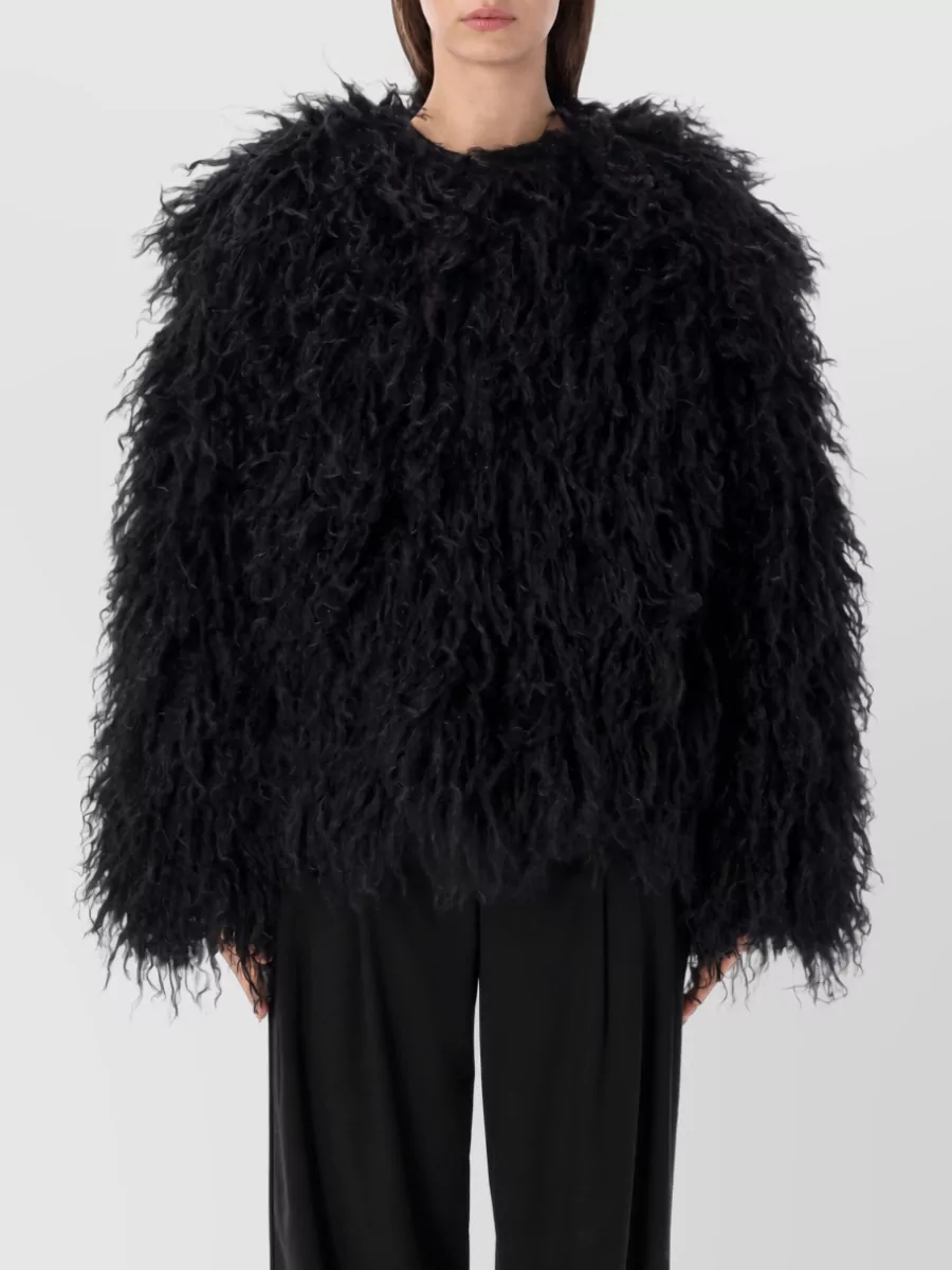 Goldbergh faux fur reversible oversized coat