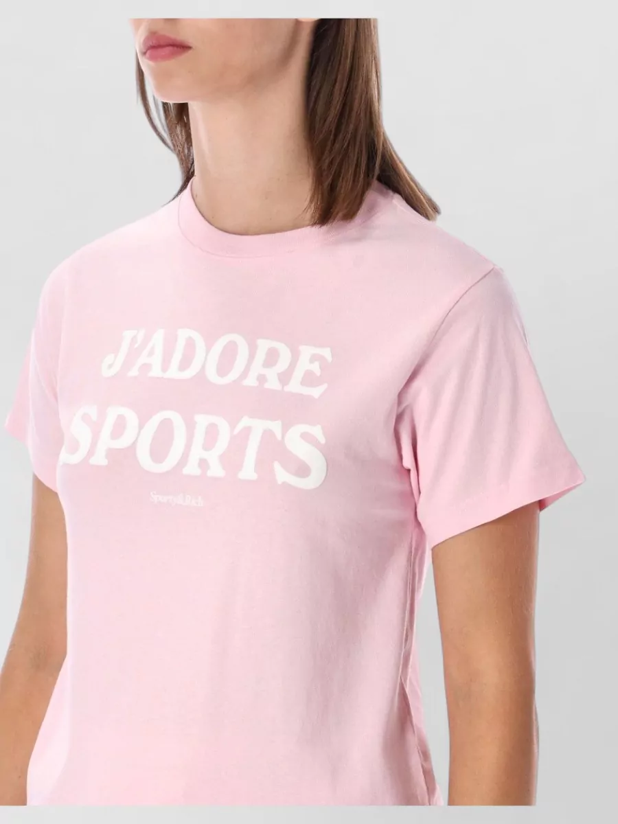 Sporty & Rich Cotton T-Shirt