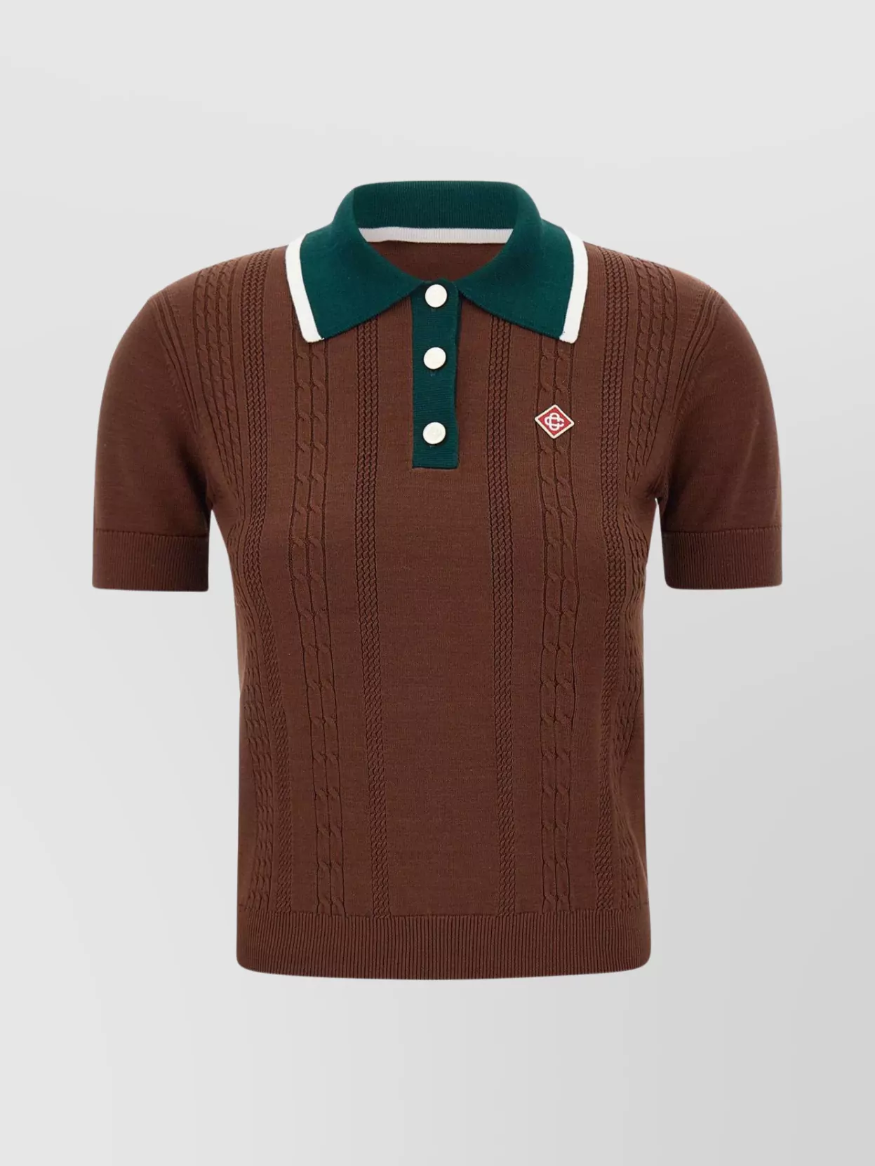 トップス MIUMIU Damaged Layer Design POLO Shirt M Miu Miu layered-effect Polo Shirt | Blue | FARFETCH