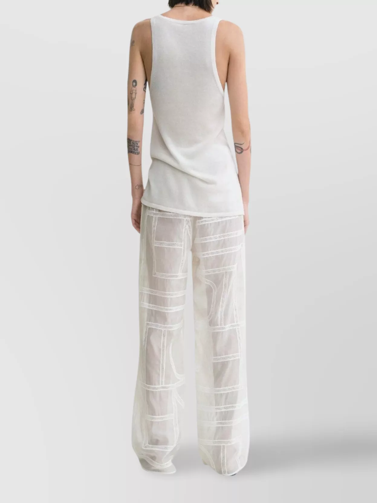 Totême Crochet Monogram Pj Bottoms