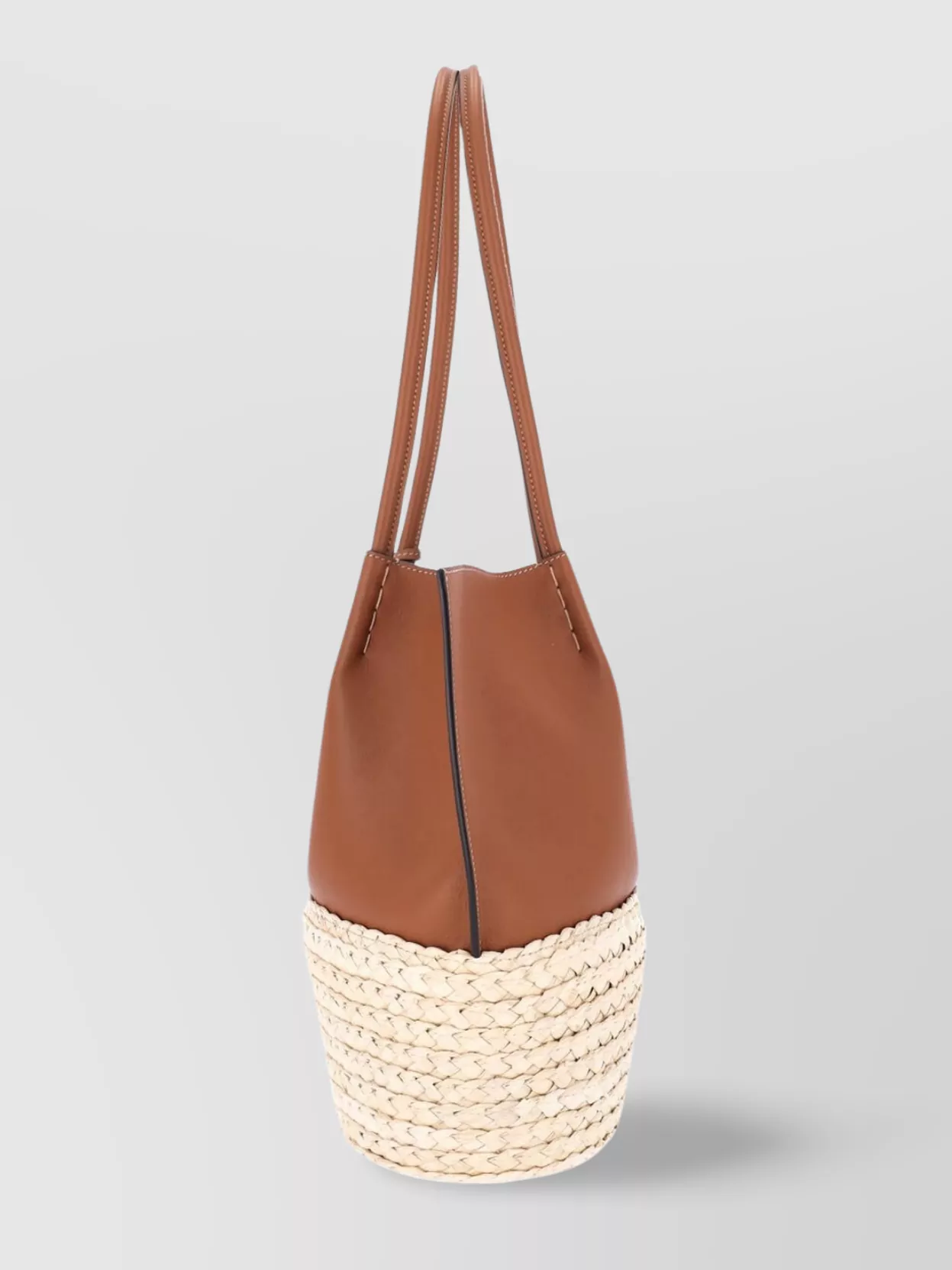Shop Tod's Leather Tote Bag With Dual Handles And Structured Shape