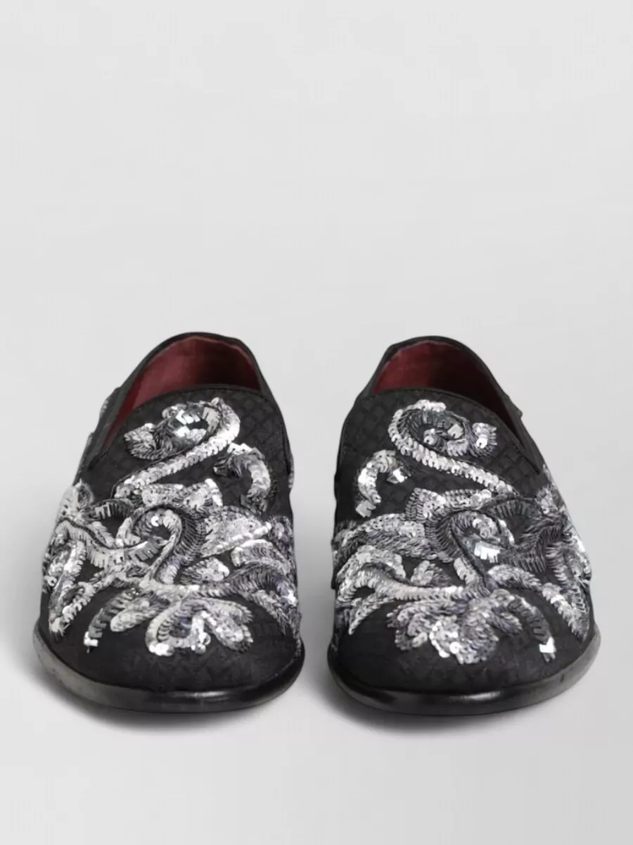 Dolce&Gabbana embroidered loafers