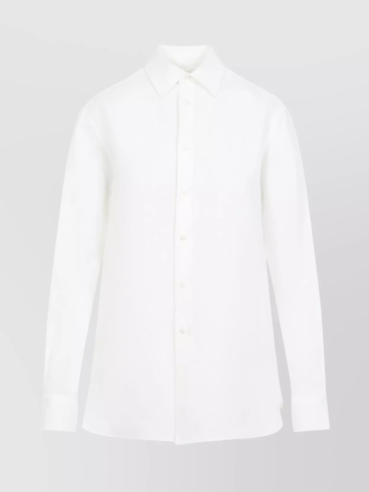 Ralph Lauren Collection Adrien Linen Shirt With Long Sleeves