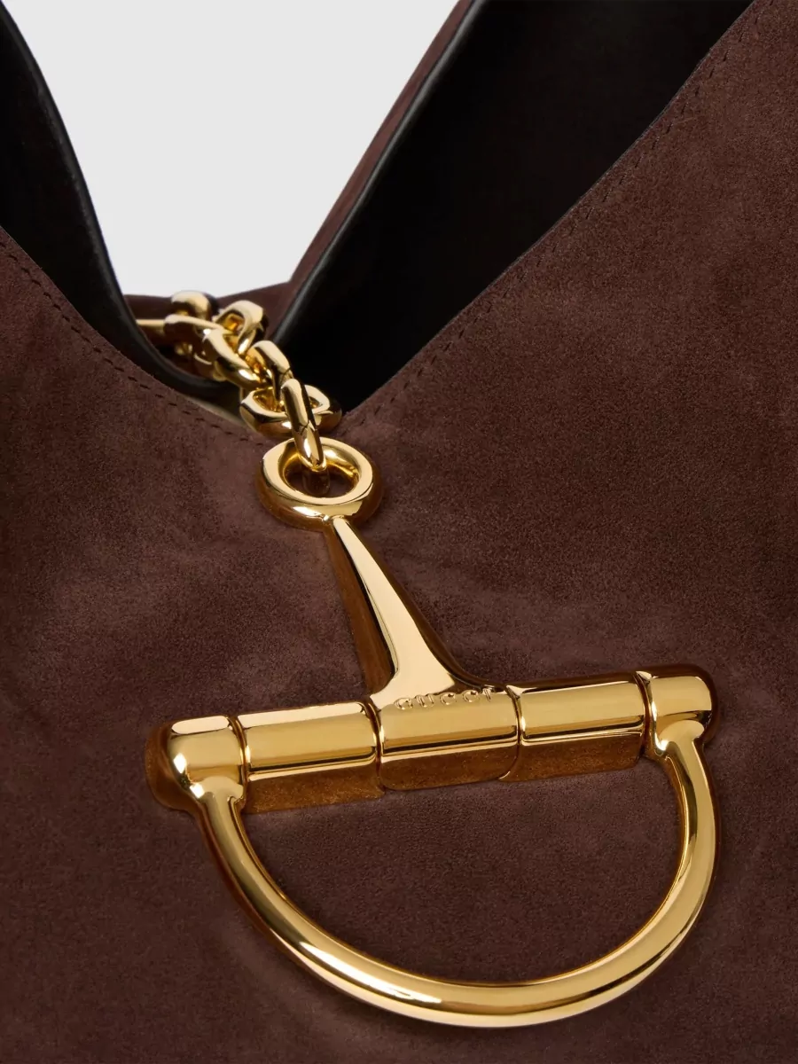 Gucci Softbit Chain Clutch Bag Top Handle