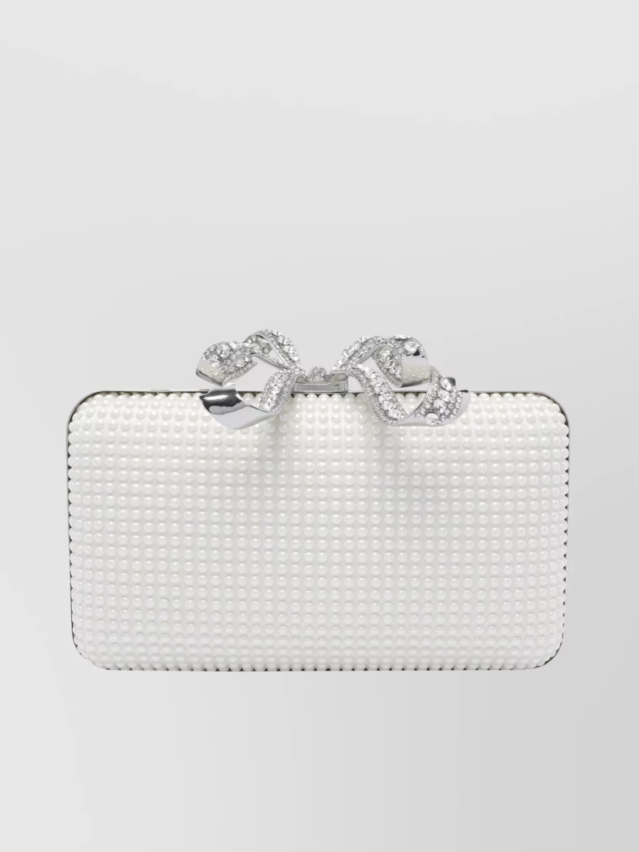Shop Self-portrait Curved Rhinestone Embellished Shoulder Bag