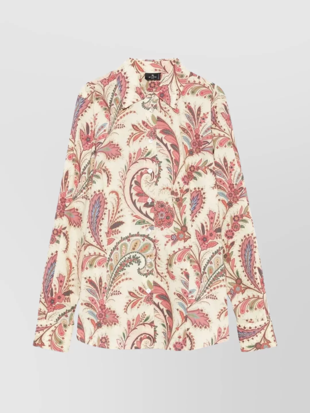 Etro Long Sleeve Paisley Print Shirts Collection In Multi