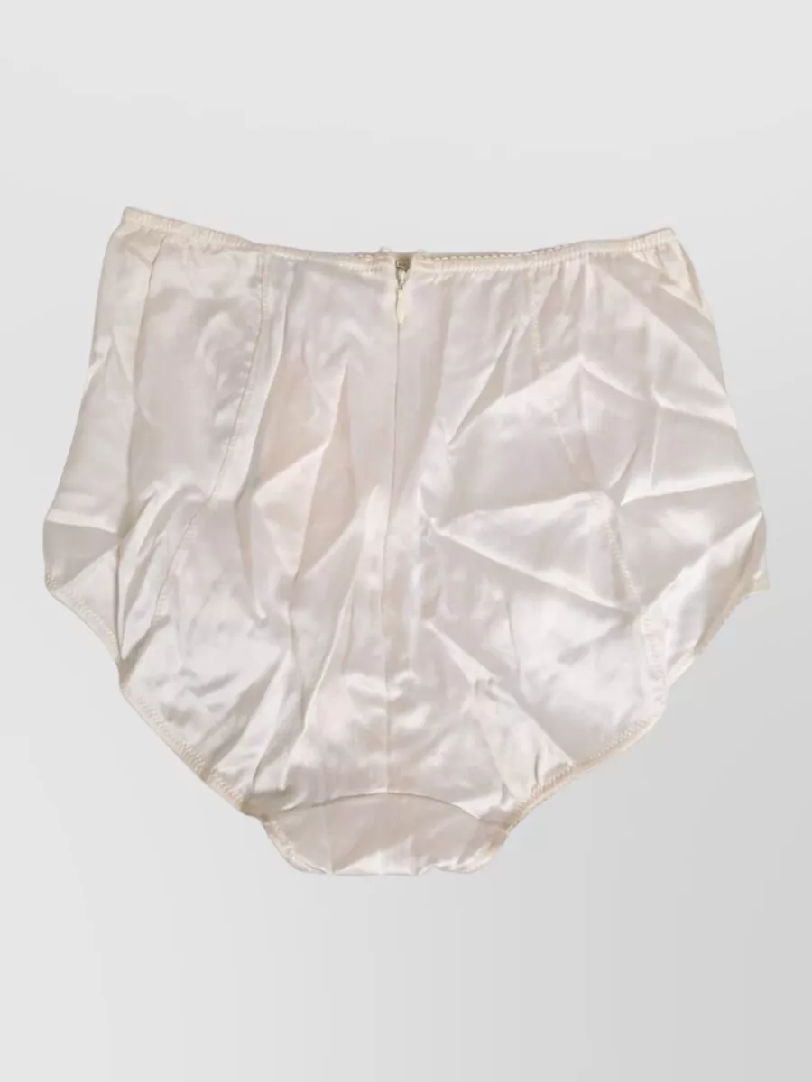 Dolce&Gabbana Silk high waist girdle panty
