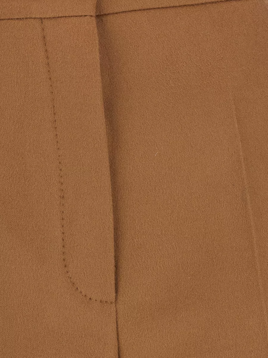 S Max Mara High-Rise Wool Tailored Trousers