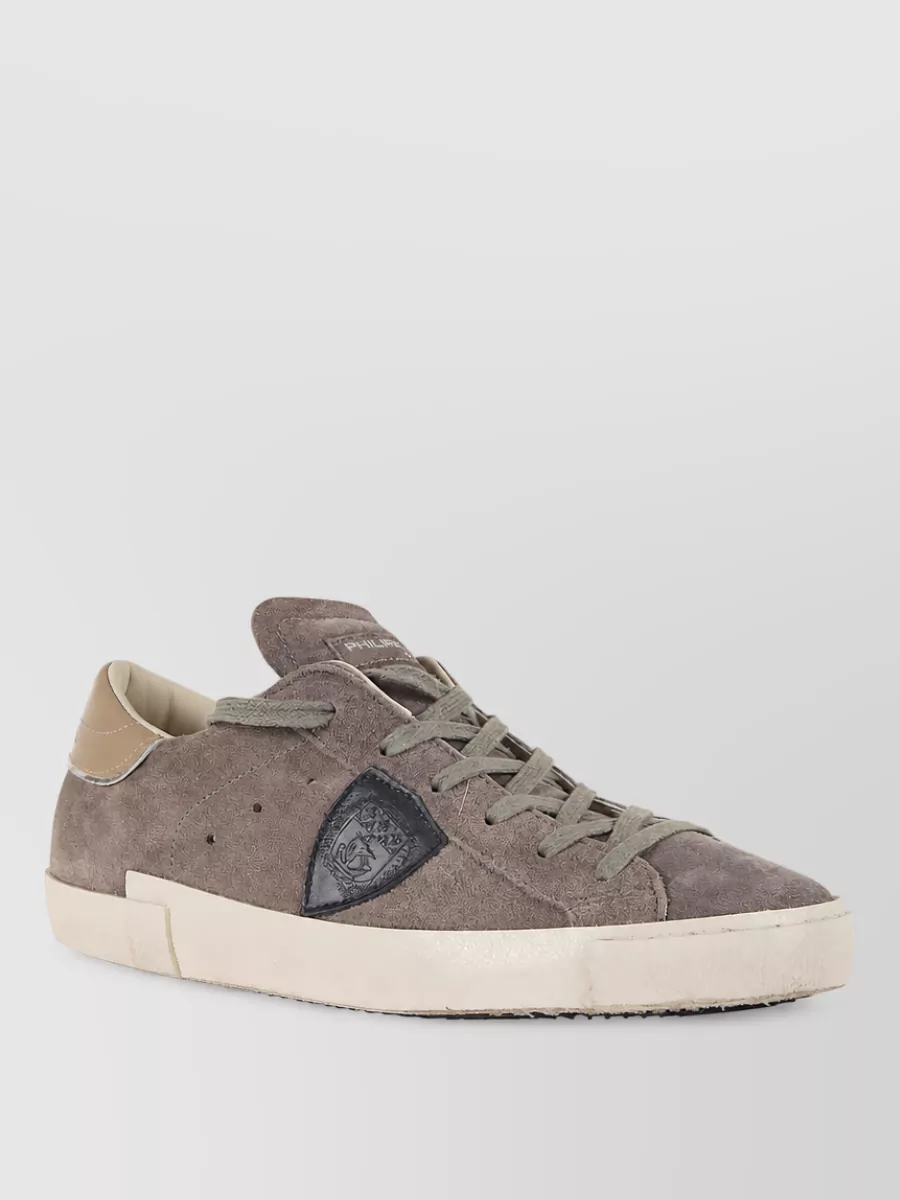 Philippe Model leather lace-up shoes
