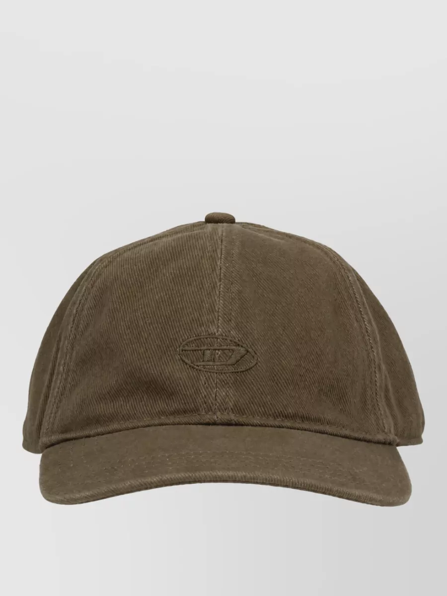 Diesel c-run-wash baseball cap