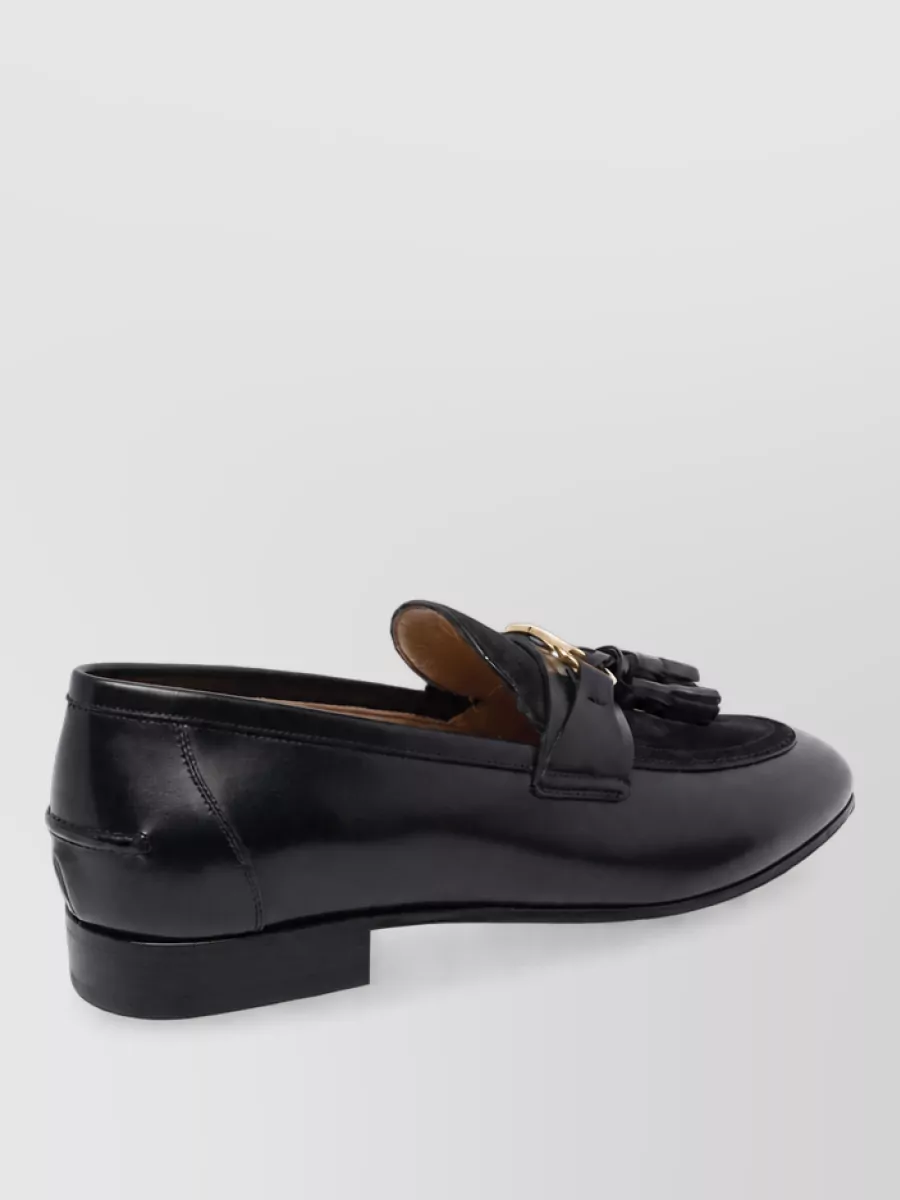 Valentino Garavani Leather Monk Shoes