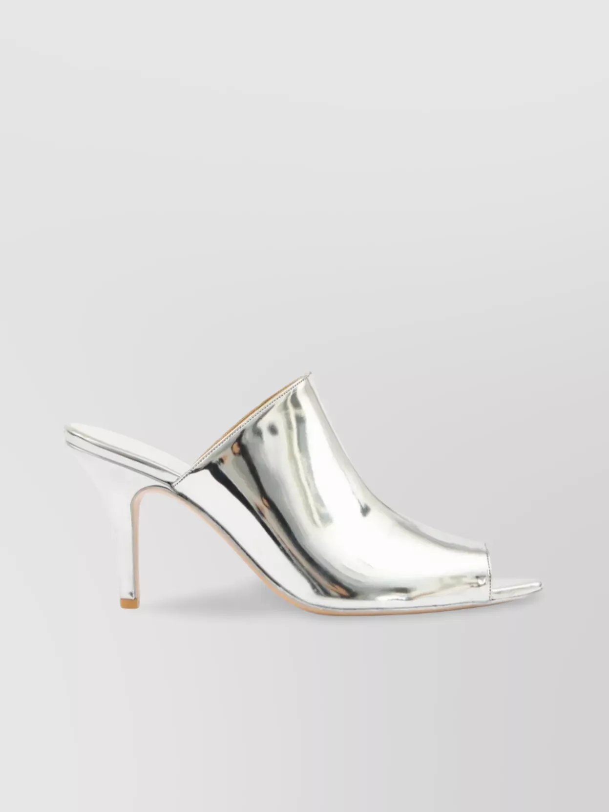 Mm6 Maison Margiela Metallic Open Toe Sandals
