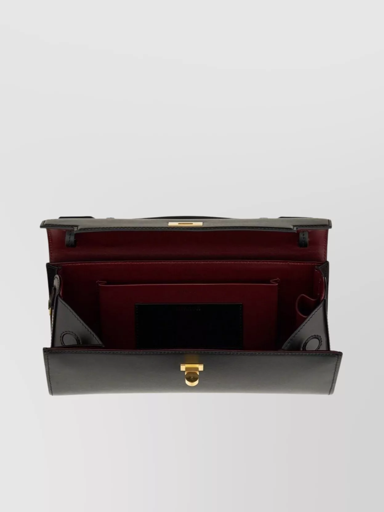 Anya Hindmarch "Mortimer" Clutch Bag Top Handle