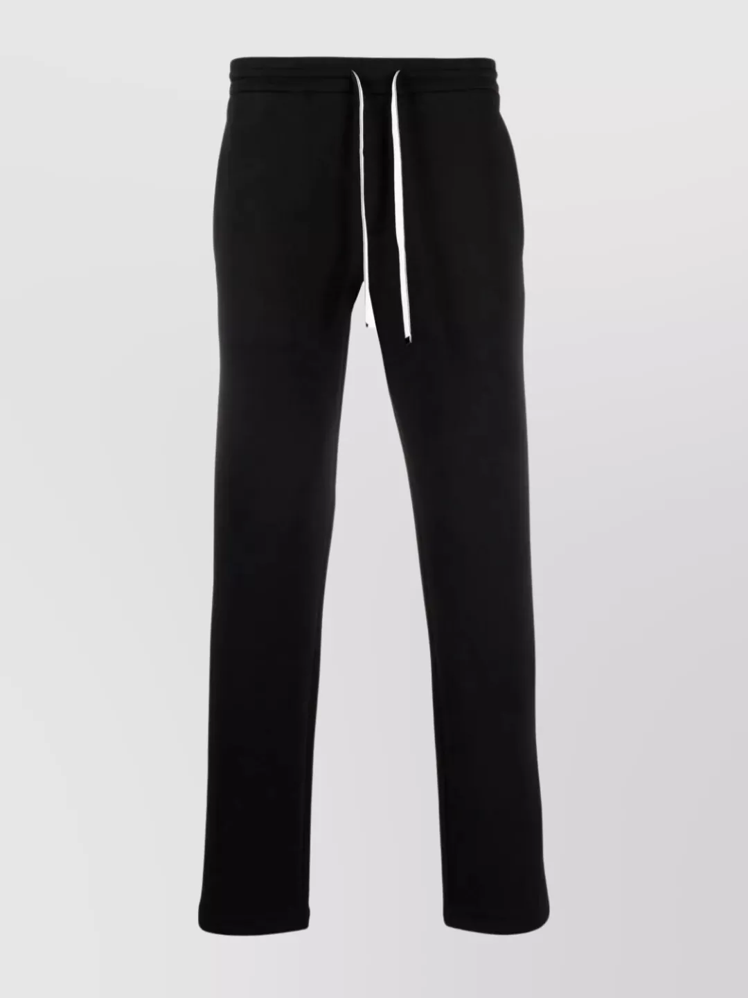 Emporio Armani Track Detail Straight Leg Sweatpants With Back Pocket