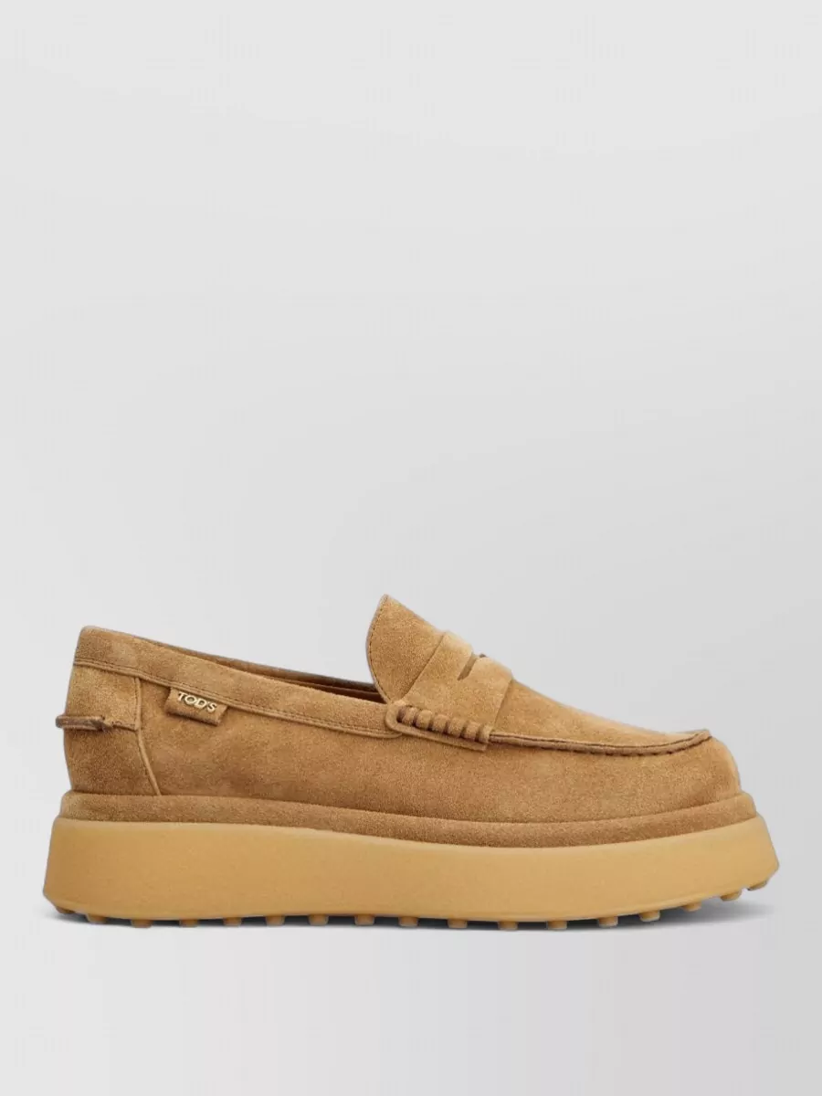 Tod's Suede Leather Mules
