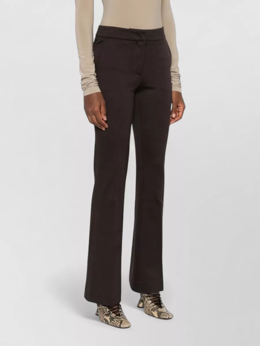Via Masini 80 Straight-Leg Trousers
