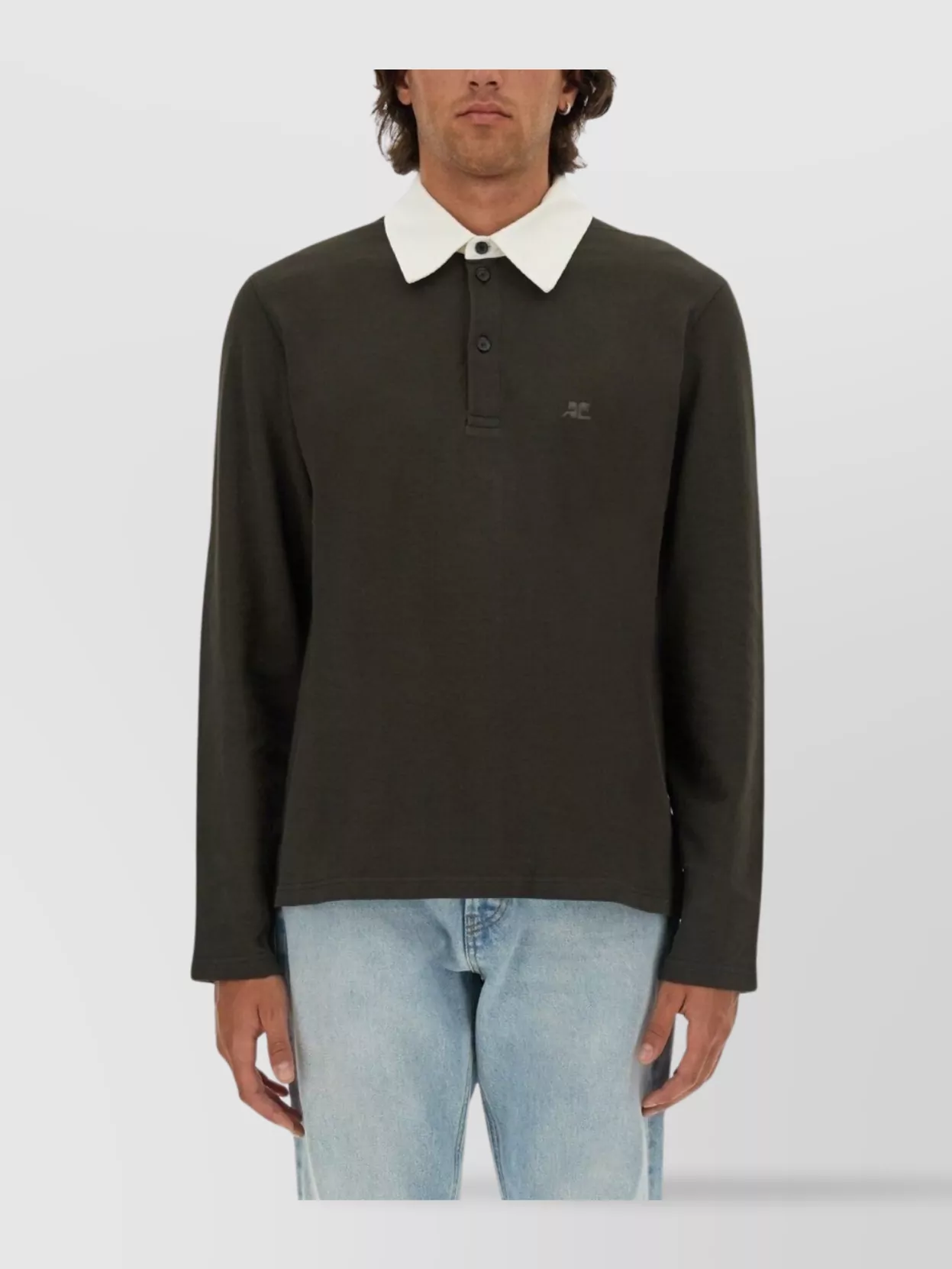 Courrèges Polo Shirt In Cotton