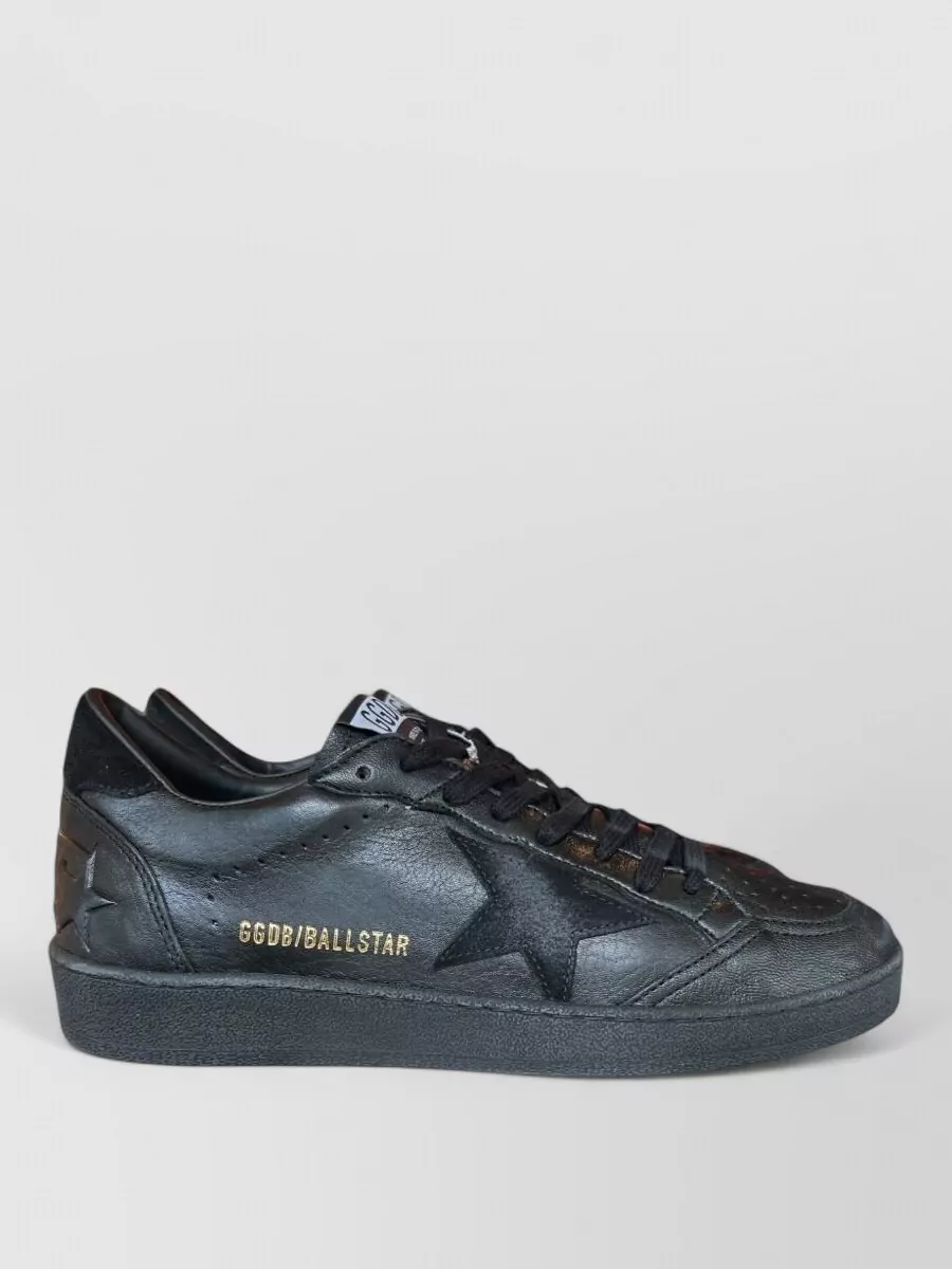 Golden Goose Leather Low-Top Sneakers