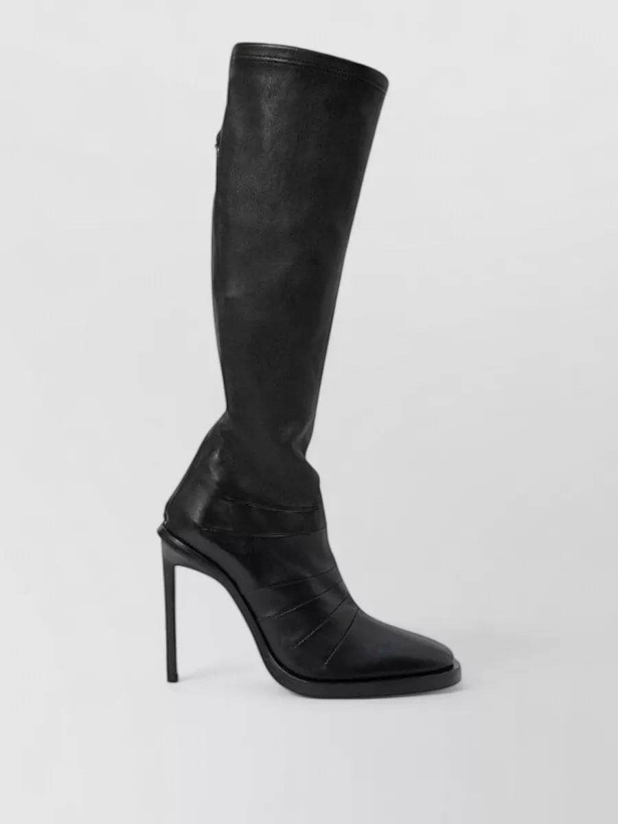 Ann Demeulemeester Lamb Leather High Heel Boots