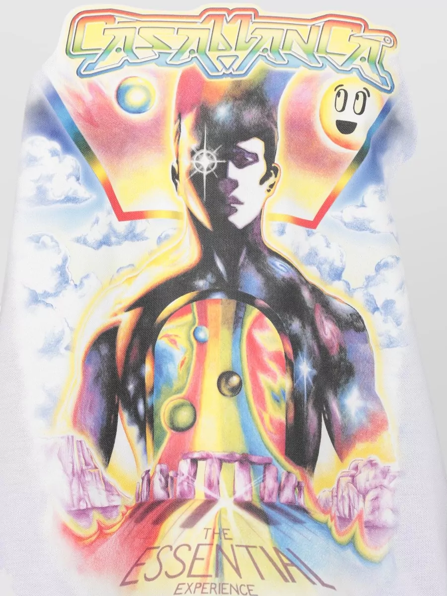 Casablanca Printed Cotton T-Shirt