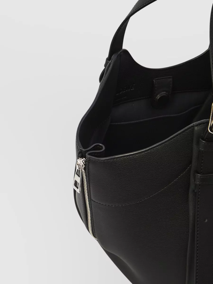 Loewe Hammock Flip Calfskin Shoulder Bag