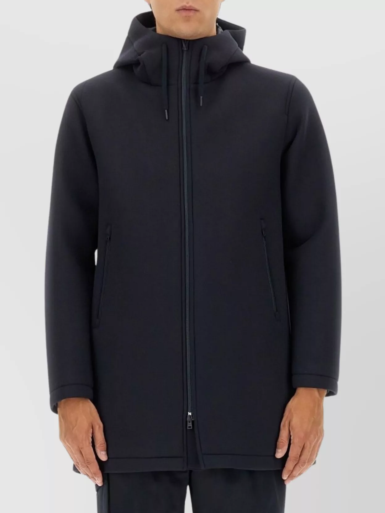 Herno Three Layer Hooded Long Parka