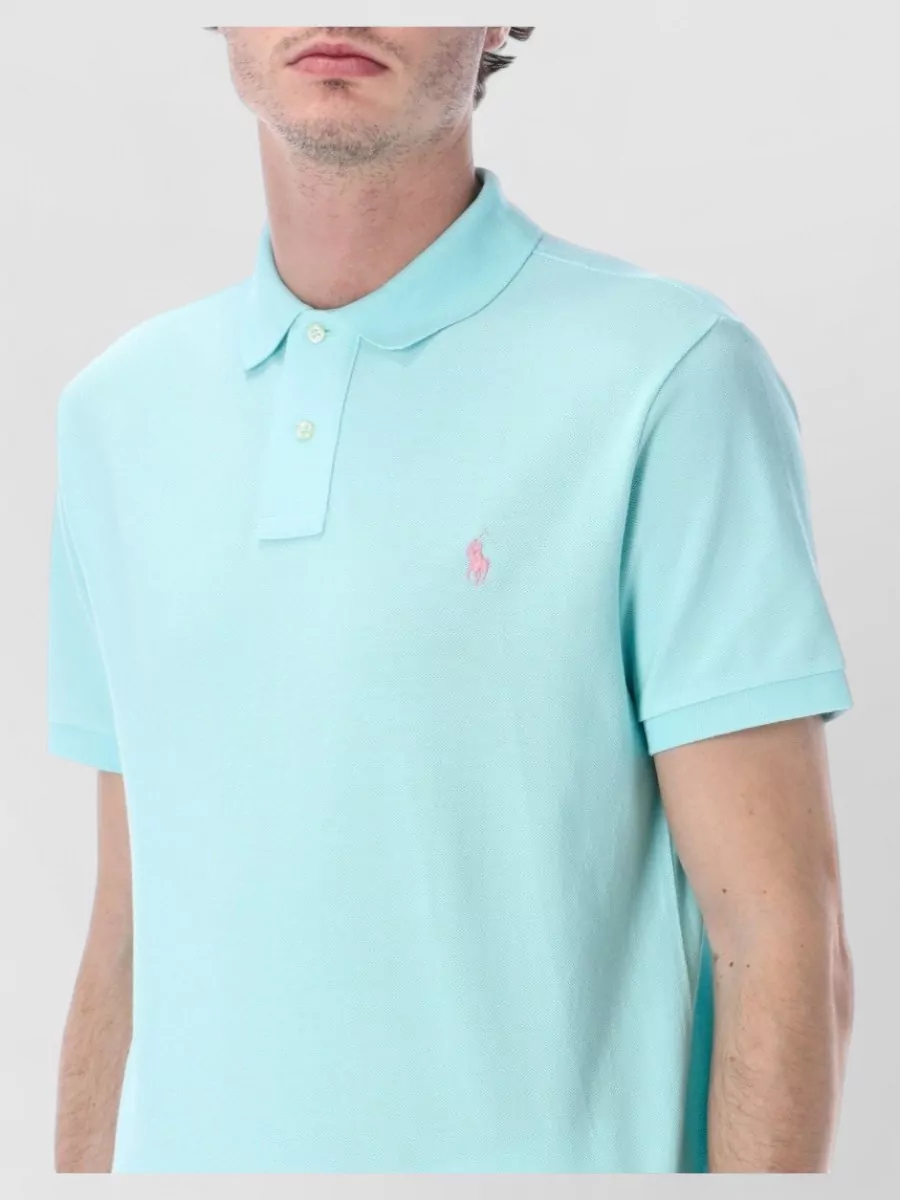 Polo Ralph Lauren Custom Slim Fit Piqué Cotton Shirt