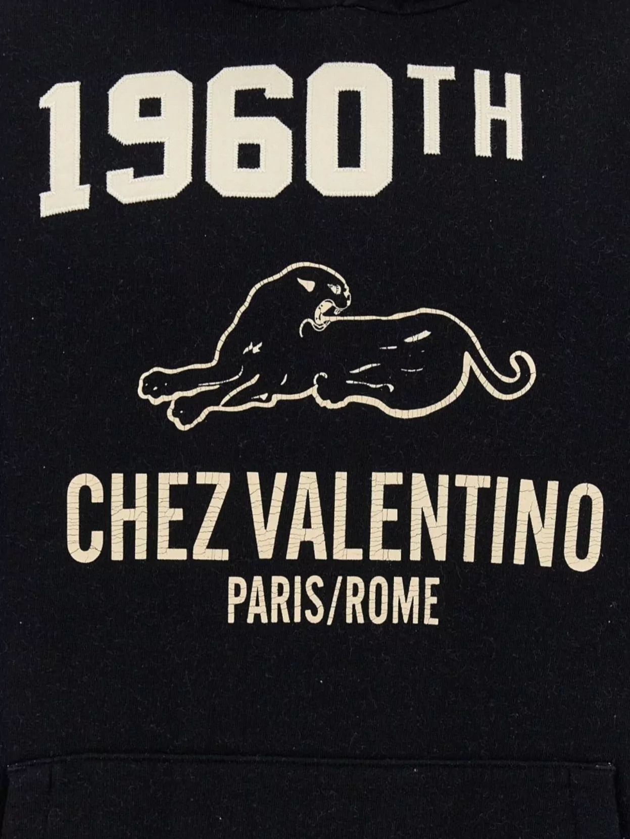 Valentino Garavani Hoodie Graphic Print Front Pocket