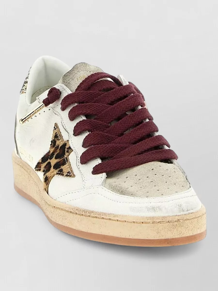 Golden Goose Leather Low-Top Sneakers