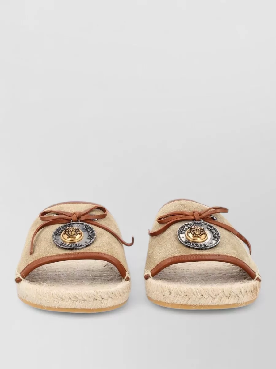 Versace leather sandals