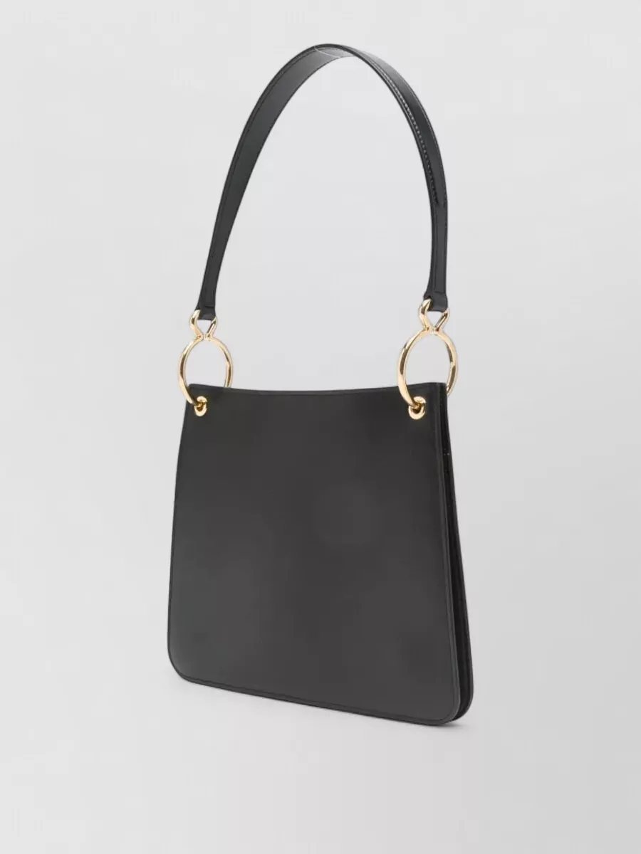 Jil Sander Na Leather Shoulder Bag